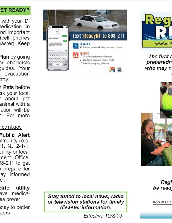 Register Ready NJ 211 Partnership